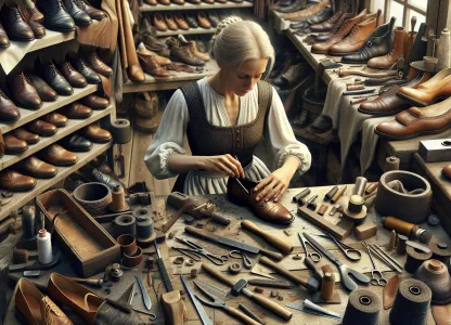 Image that illustrates Working as a Shoemaker: A Deep Dive into the Profession