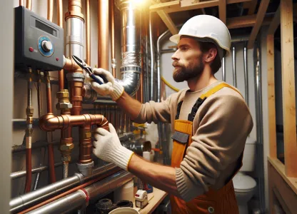 Image that illustrates The Profession of Service Technician in Plumbing and HVAC