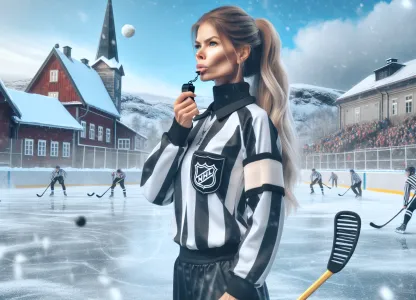 Image that illustrates Salary and Working Conditions for Bandy Referees