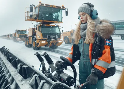 Bild som illustrerar Avisningsmaskinförare