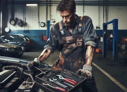 Bild som illustrerar Autotekniker