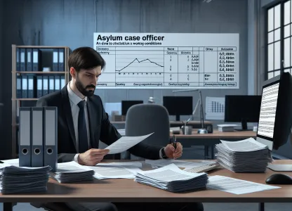 Image that illustrates Salary for Asylum Case Officers: A Deep Dive into Statistics and Working Conditions