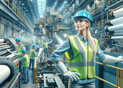 Bild som illustrerar Arbetsledare-pappersbruk