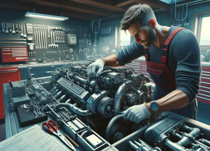 Bild som illustrerar Marinmekaniker