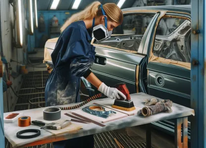 Bild som illustrerar Fordonslackerare-reparation