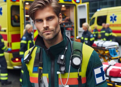 Image that illustrates Ambulance Driver, Paramedic: A Glimpse into the Profession