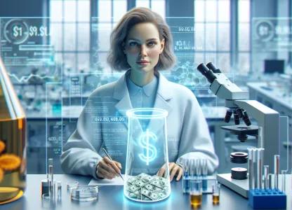 Bild som illustrerar Farmakolog-forskare