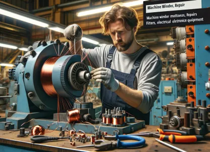 Bild som illustrerar Maskinlindare-reparation