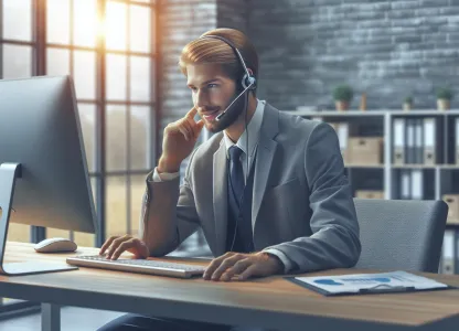 Bild som illustrerar Innesäljare-kommunikatör-telefonförsäljning
