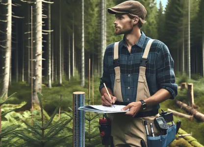 Bild som illustrerar Skogstekniker