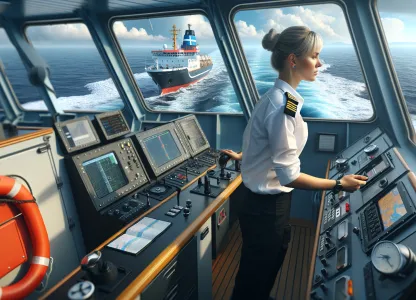 Bild som illustrerar överstyrman