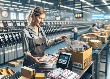 Bild som illustrerar Postterminalarbetare