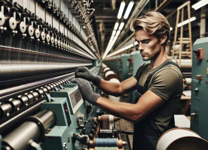 Bild som illustrerar Maskinvävare