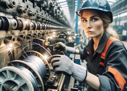 Bild som illustrerar Trådspolare-metall