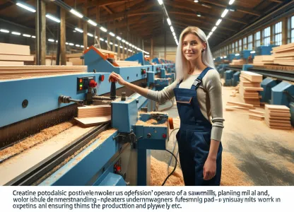 Bild som illustrerar Träfiberskivearbetare