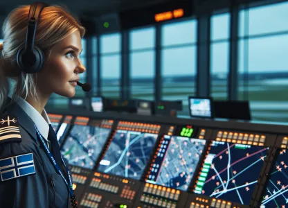 Image that illustrates Insight into the profession of Air Traffic Controller