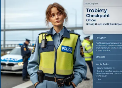 Bild som illustrerar Trafiknykterhetskontrollant