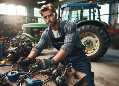 Bild som illustrerar Traktormekaniker