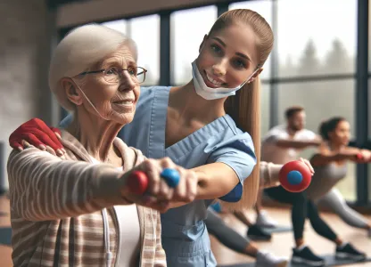 Bild som illustrerar Träningslärare-rörelseträning