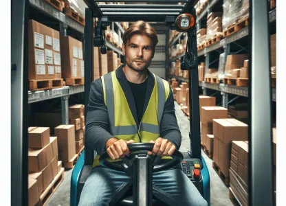 Bild som illustrerar Truckförare-lyfttruck