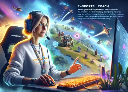 Bild som illustrerar E-sportcoach