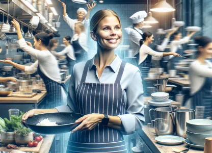 Bild som illustrerar Restaurangbiträde