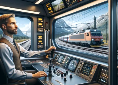 Bild som illustrerar Tågförare