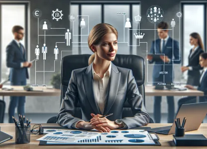 Bild som illustrerar Vd-med-chefshiearki