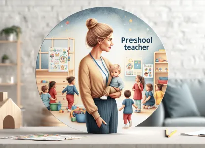 Bild som illustrerar Förskollärare