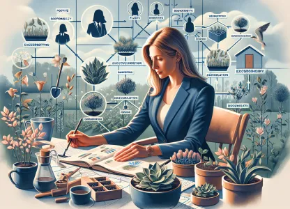 Bild som illustrerar Verkställande-direktör-inom-trädgård-utan-chefshiearki