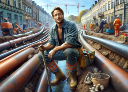 Bild som illustrerar Va-rörläggare