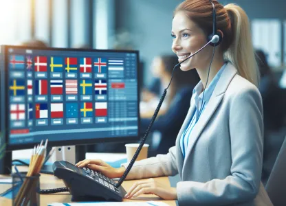 Bild som illustrerar Utlandstelefonist