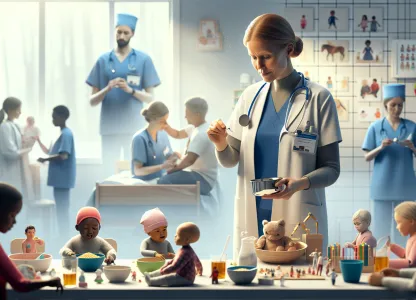 Bild som illustrerar Vårdbiträde-barn