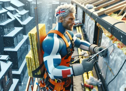 Bild som illustrerar Tak-och-fasadisolerare