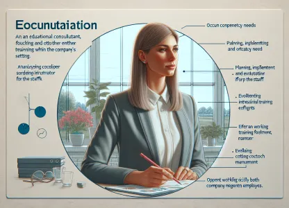 Bild som illustrerar Utbildningskonsulent-företag