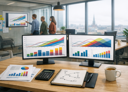 Bild som illustrerar Sa-starker-affarssystemet-budget-och-prognos-i-osaker-tid