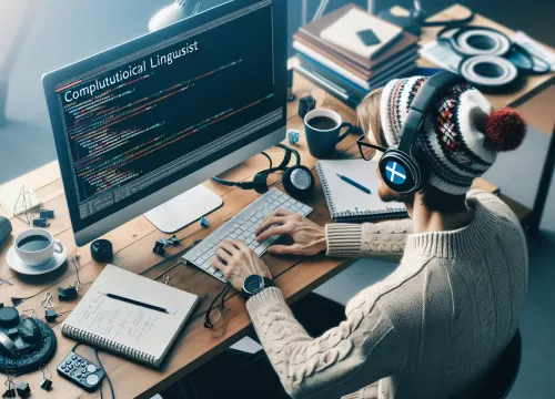 Bild som illustrerar Datalingvist lön – utbildning, arbetsuppgifter & karriär