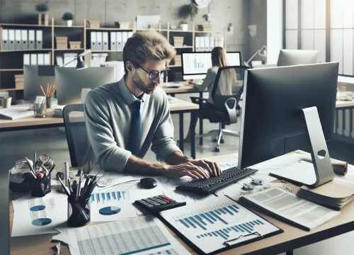 Image that illustrates Financial Manager, other salary – education, tasks & career