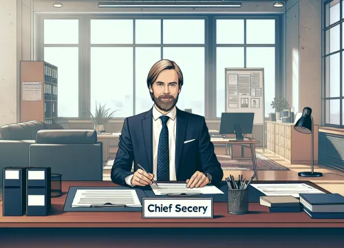 Image that illustrates Executive Secretary Salary – Education, Tasks & Career
