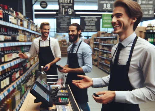 Bild som illustrerar Lön Butikssäljare, Systembolaget – utbildning, arbetsuppgifter & karriär