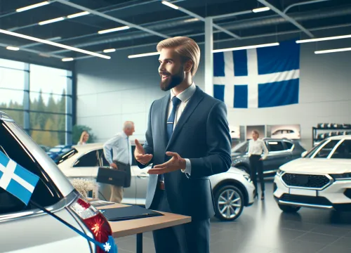 Image that illustrates Car Salesperson Salary – Education, Tasks & Career