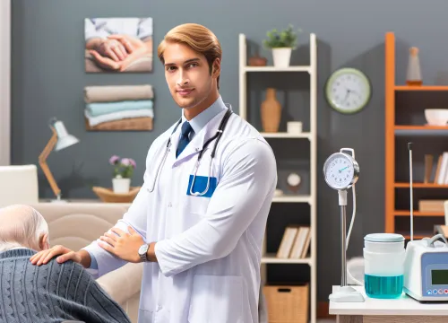 Image that illustrates Salary for Behandlingsassistent – caregiver: education, tasks & career