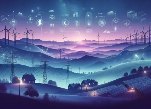 Image that illustrates Overview of Today's and Tomorrow's Electricity Prices - Plan for Savings
