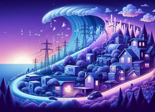 Image that illustrates Today's and Tomorrow's Electricity Prices in Sweden