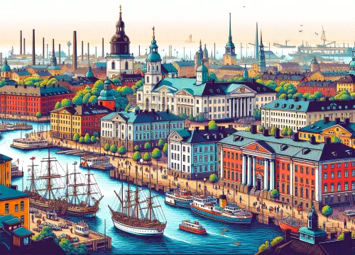 Image that illustrates Karlskrona Municipality – facts & statistics about tax, economy, and residents