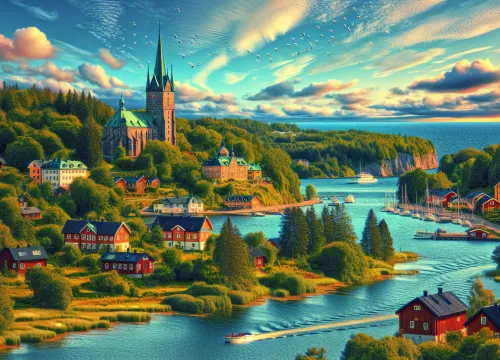 Image that illustrates Laholm Municipality – facts & statistics on taxes and economy
