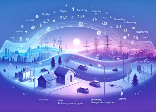 Image that illustrates Today's and Tomorrow's Electricity Prices in Sweden – May 27 and 28, 2024