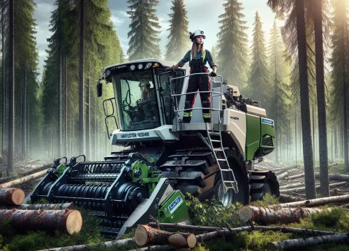Image that illustrates Harvesting Machine Operator Salary – Education, Tasks & Career