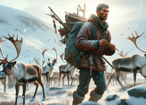 Image that illustrates Reindeer Herder Salary – Education, Tasks & Career
