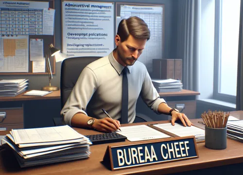 Image that illustrates Salary Kanslichef, the public sector – education, tasks & career